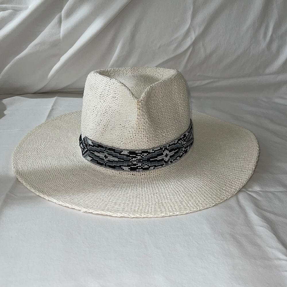 Straw Hat - Shelby Hat in White